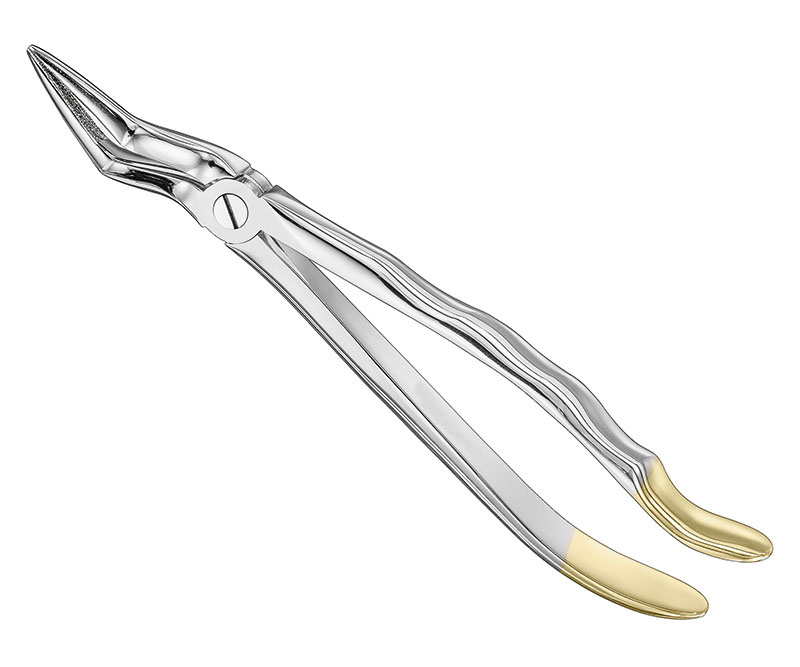 Extracting forceps, anat.