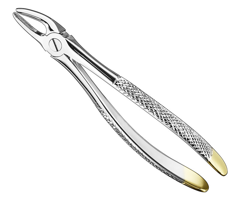 Extracting forceps, engl.